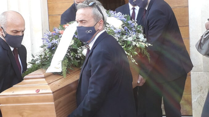 funerale Massimiliano Lucaboni